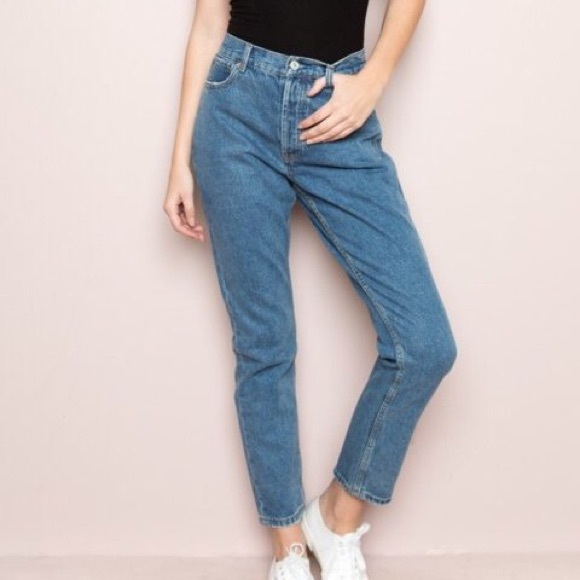 Brandy Melville Pants - Brandy Melville High Waisted Denim Jeans